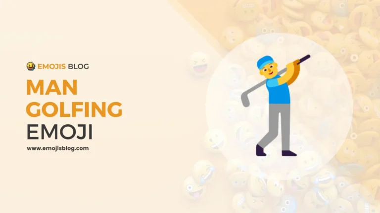 Man Golfing Emoji