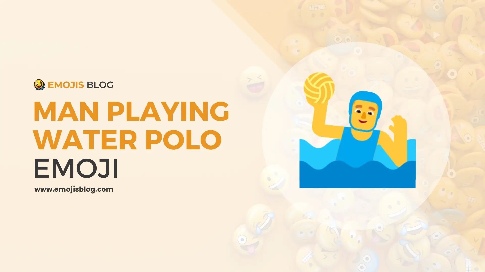 Man Playing Water Polo Emoji