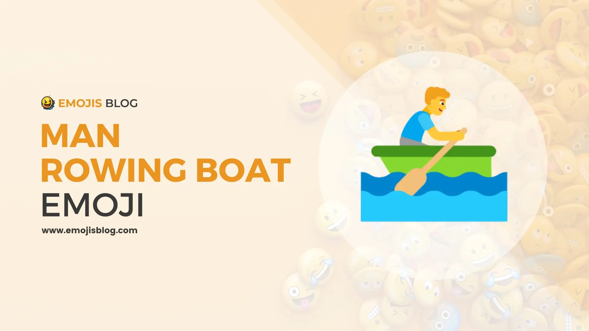 Man Rowing Boat Emoji