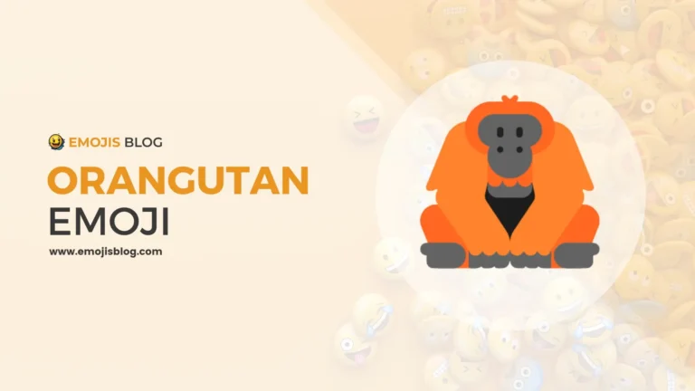 Orangutan Emoji