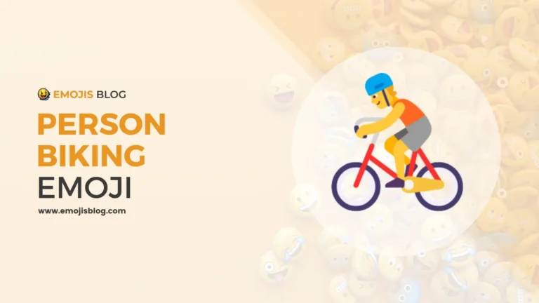 Person Biking Emoji