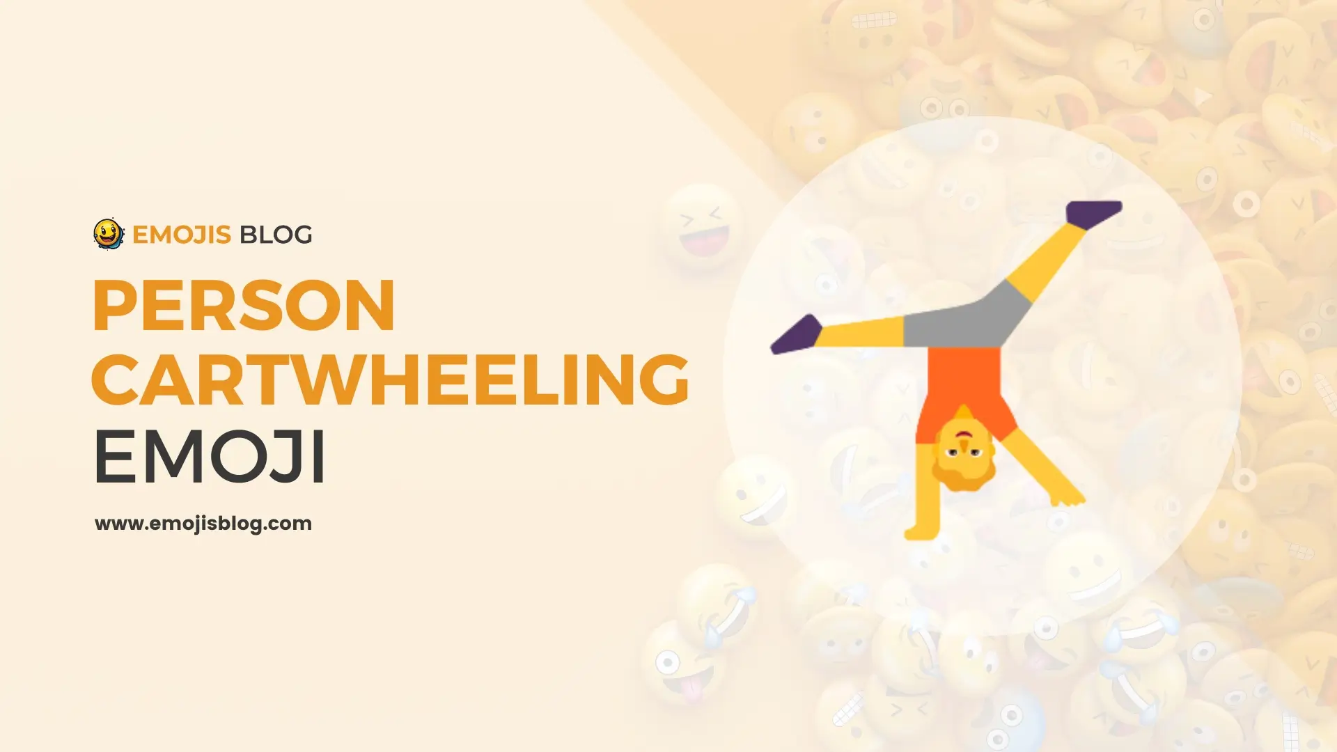 Person Cartwheeling Emoji