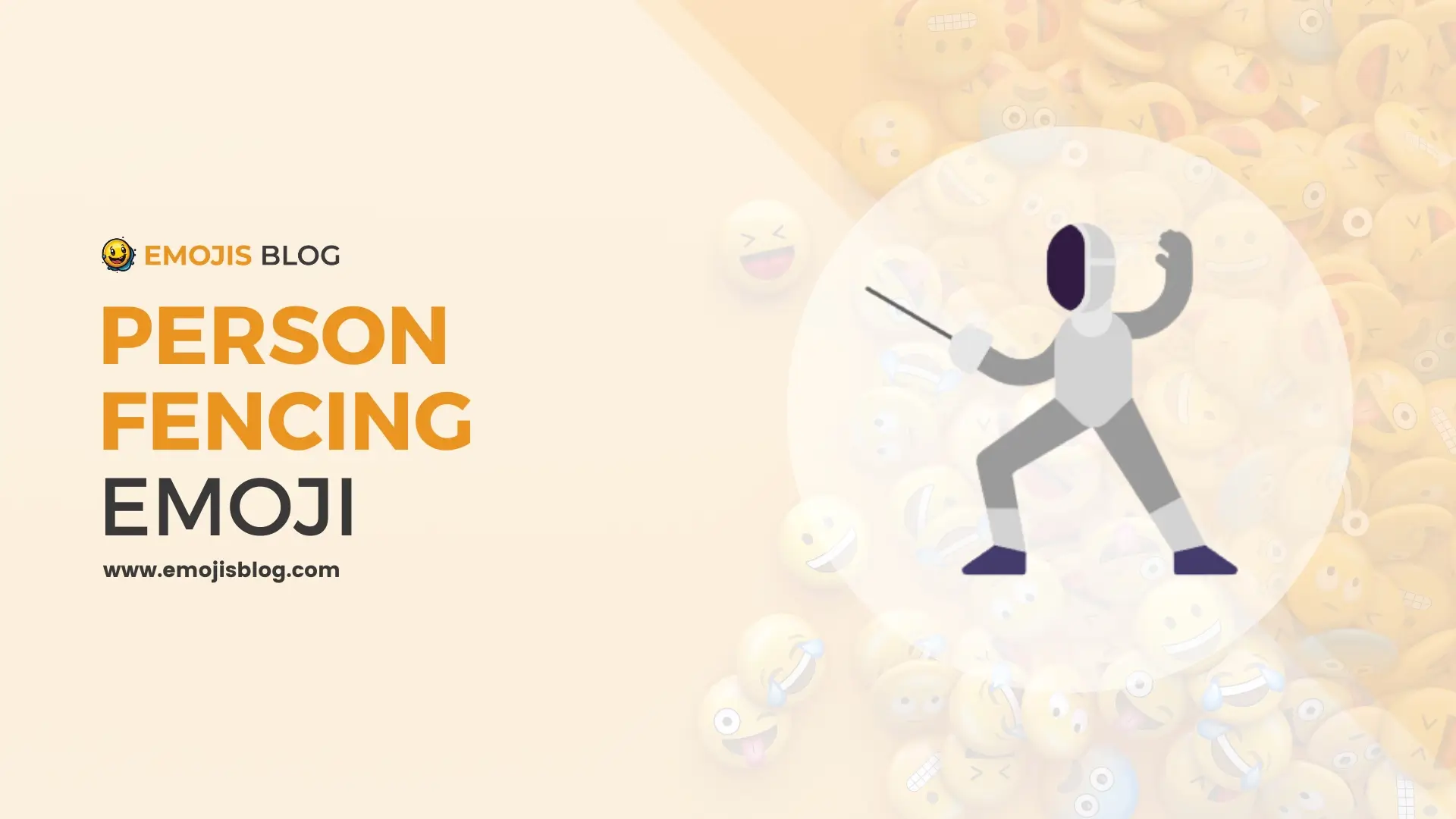 Person Fencing Emoji