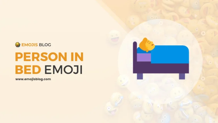 Person In Bed Emoji