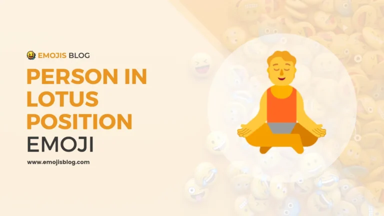Person In Lotus Position Emoji