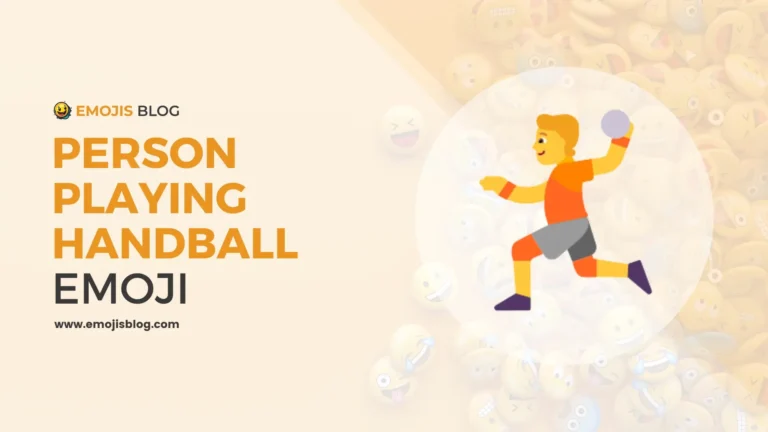 Person Playing Handball Emoji