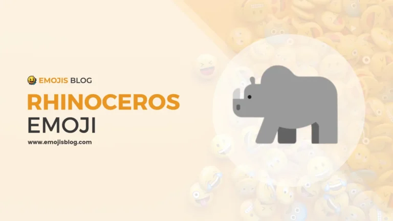 Rhinoceros Emoji