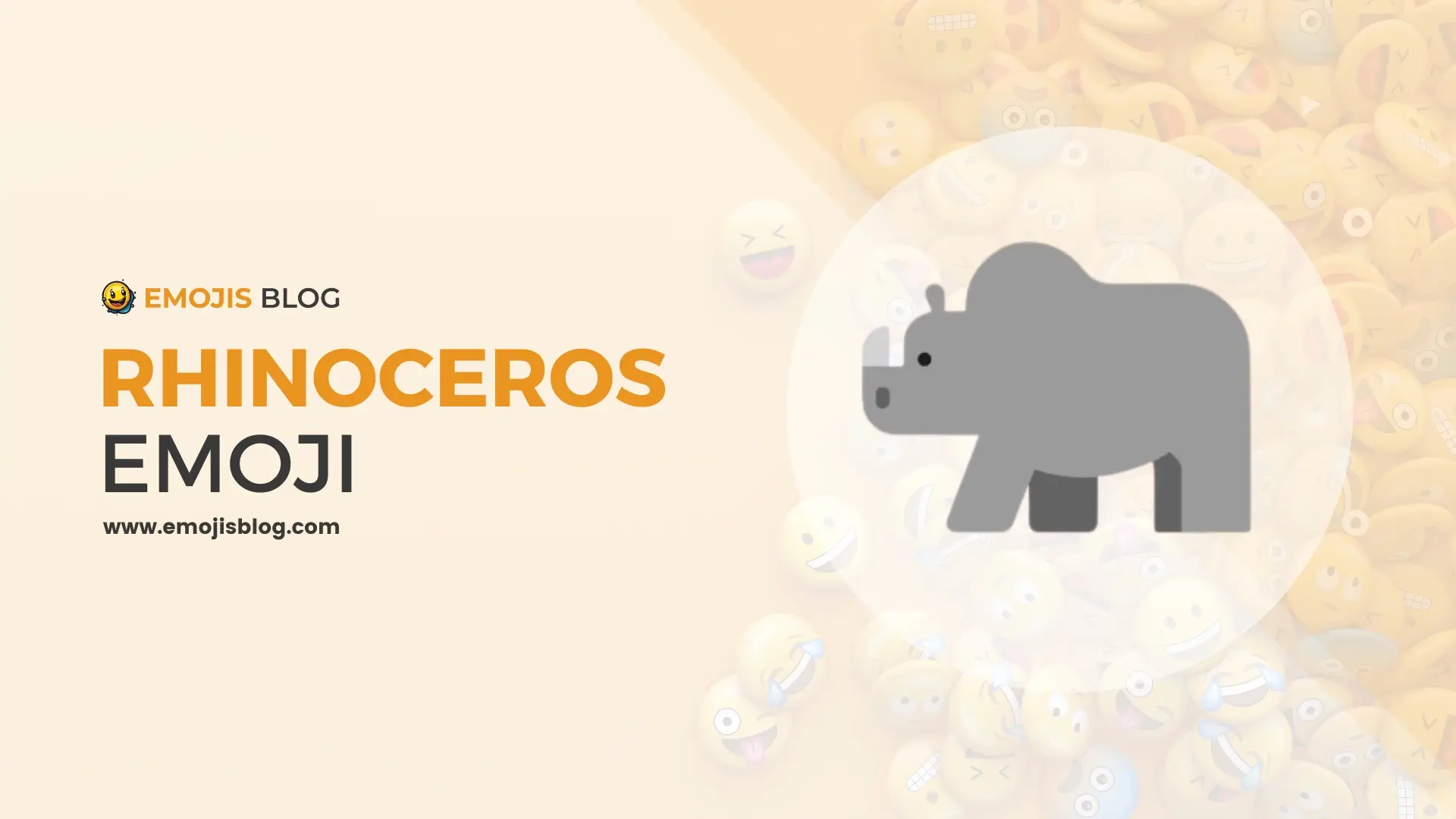 Rhinoceros Emoji