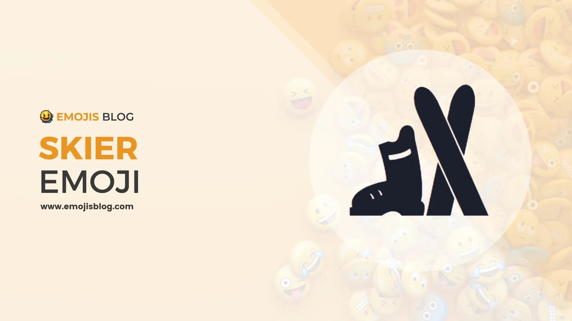 Skier Emoji