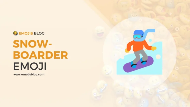 Snowboarder Emoji