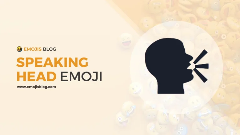 Speaking Head Emoji