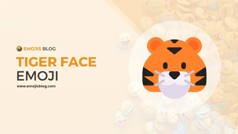 Tiger Face Emoji