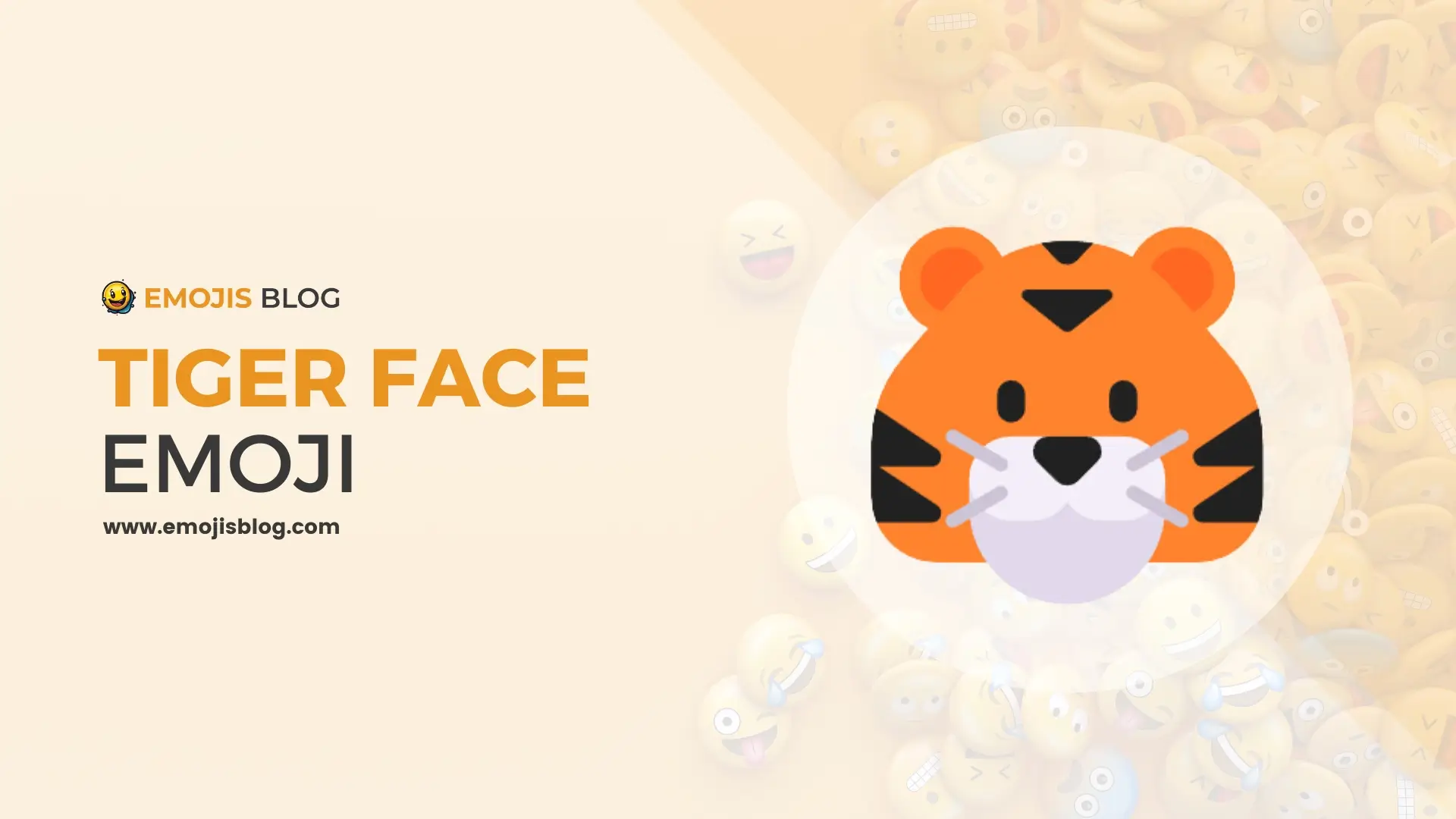 Tiger Face Emoji
