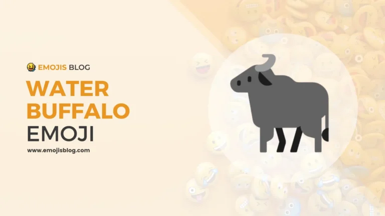Water Buffalo Emoji
