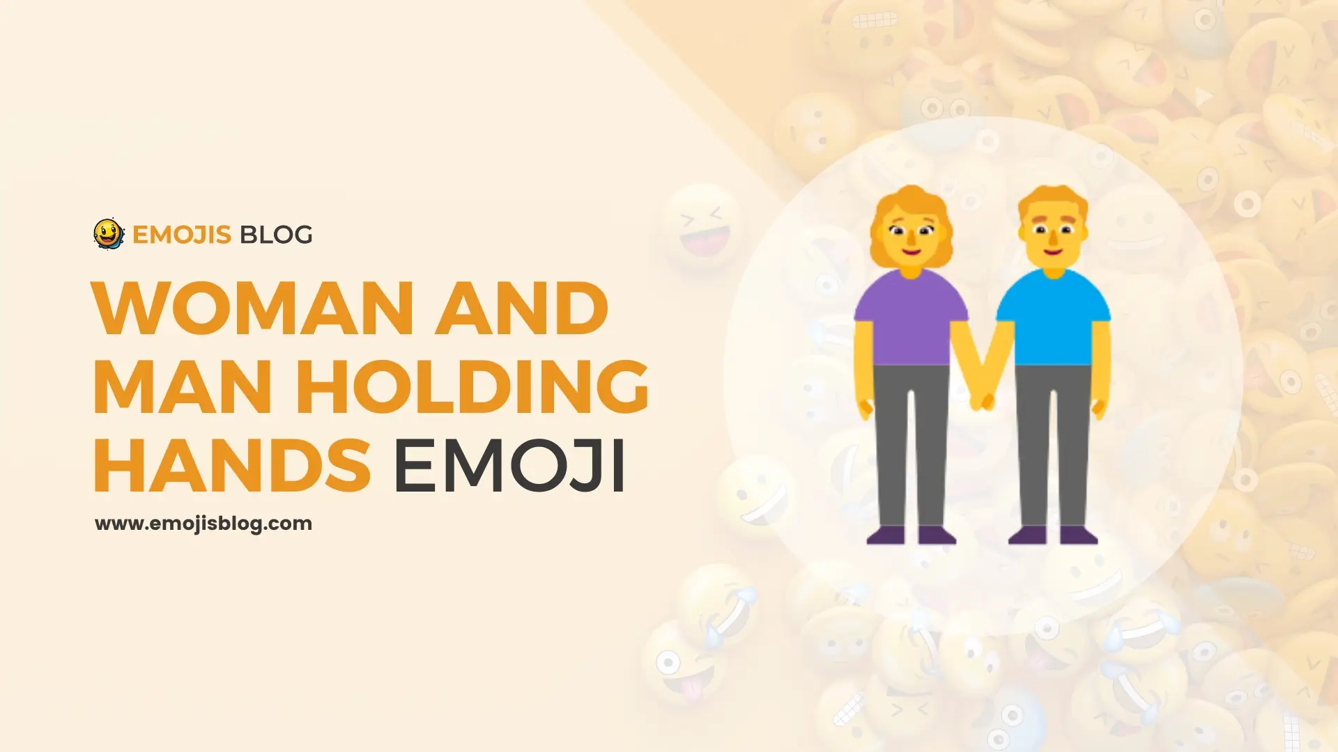 Woman And Man Holding Hands Emoji