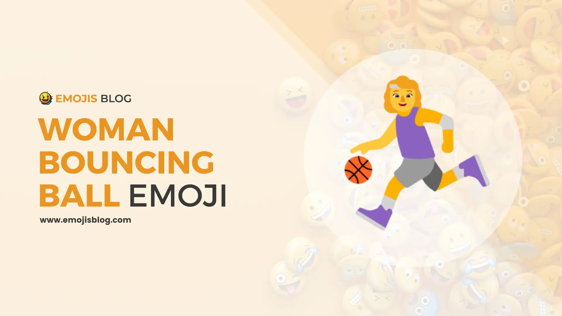 Woman Bouncing Ball Emoji