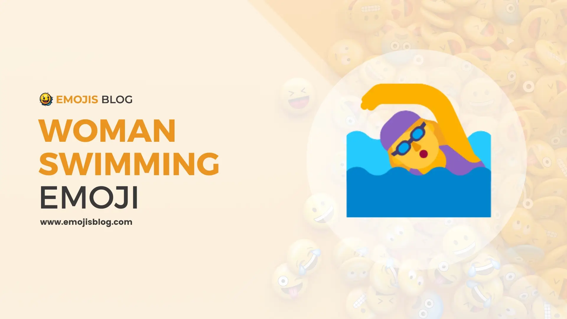 Woman Swimming Emoji
