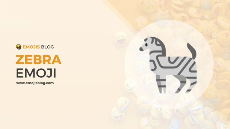Zebra Emoji